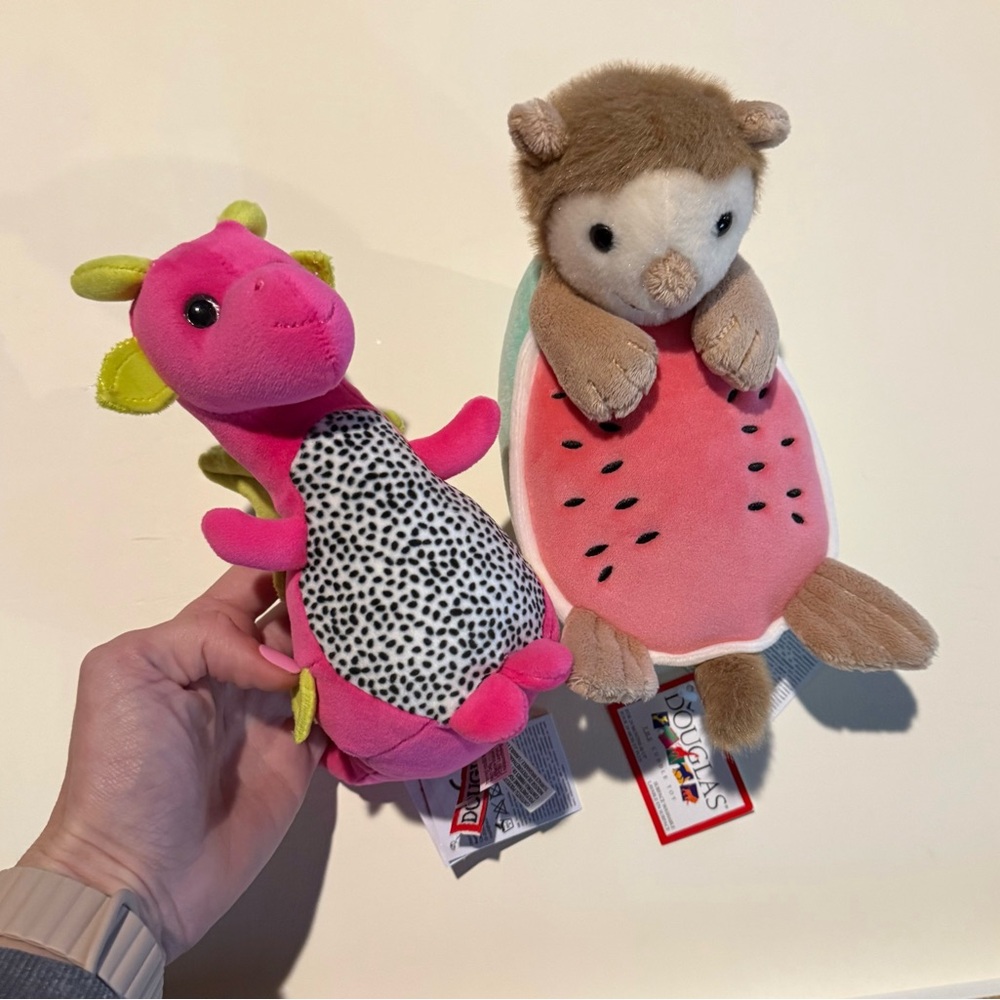 Dragon Fruit & Otter Melon Plush